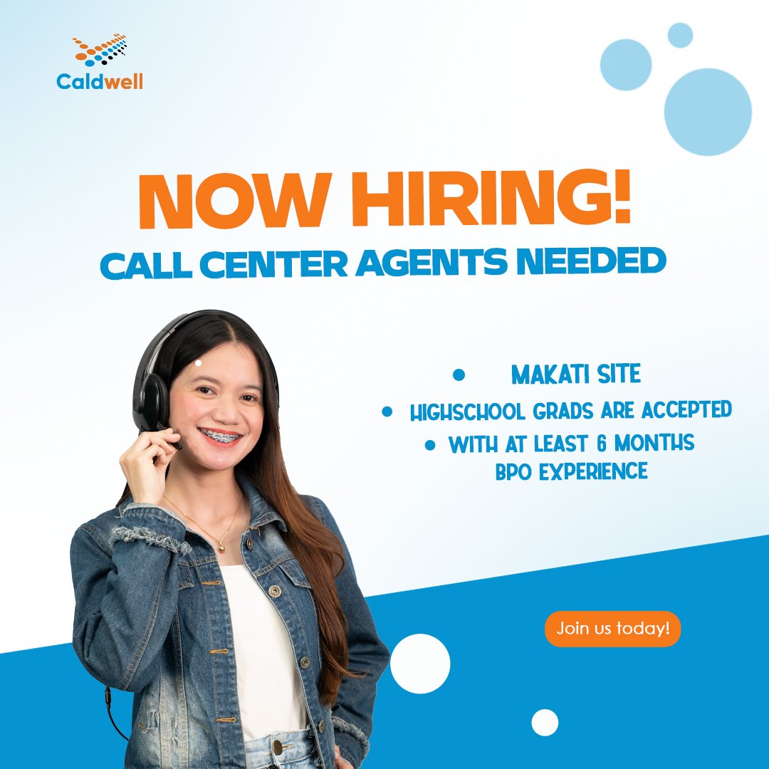 Call Center Agents Needed!