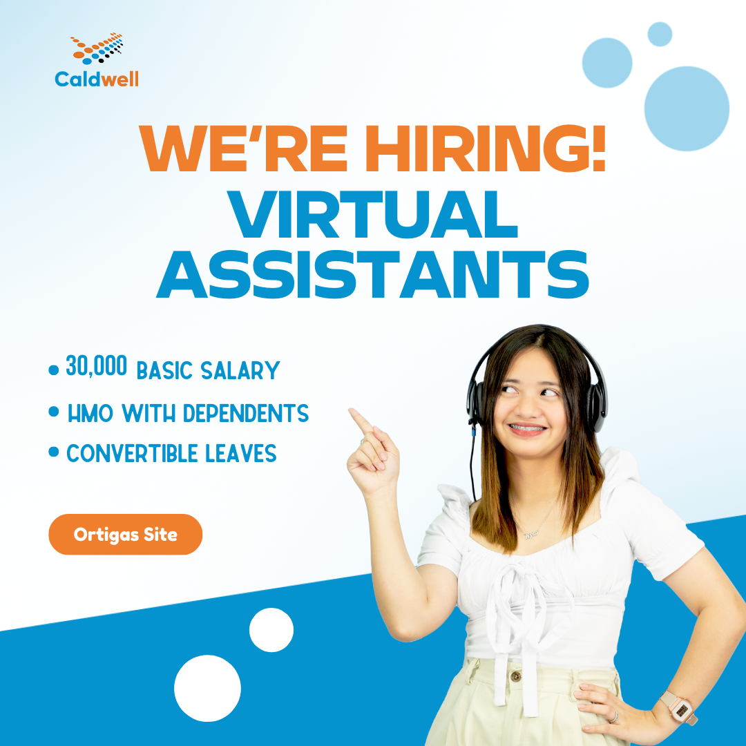 We Are Hiring VIRTUAL ASSISTANTS!