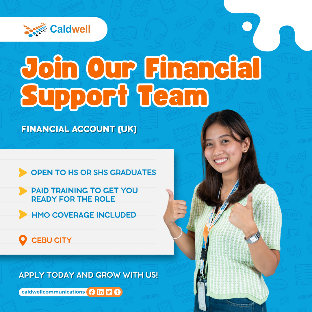 We're hiring Non-voice Account in Cebu!