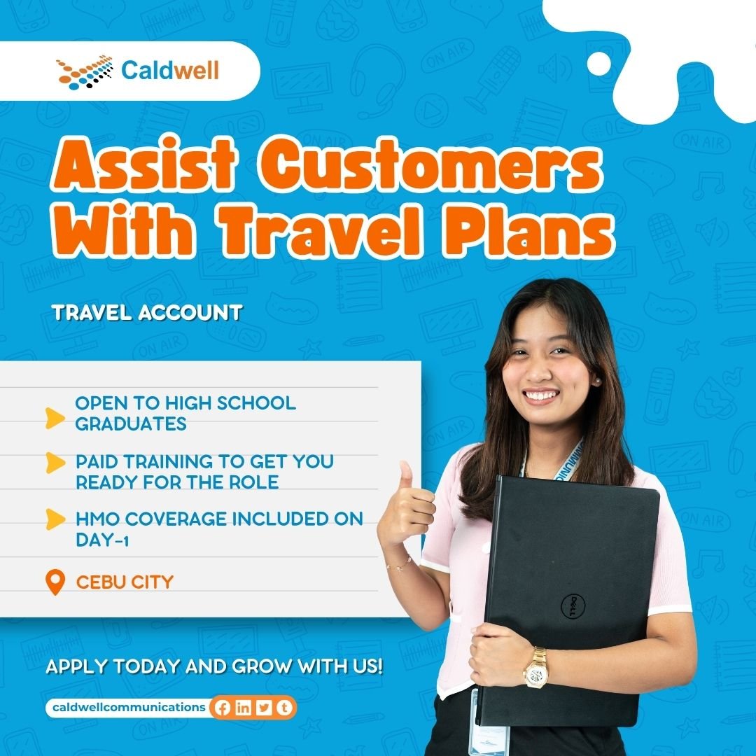 HIRING CSR FOR TRAVEL ACCOUNT!