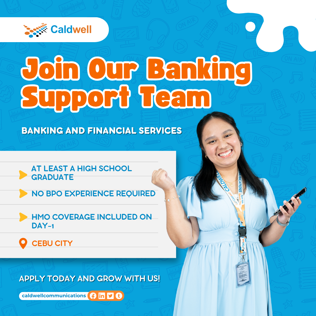 We're hiring Non-voice Account in Cebu!