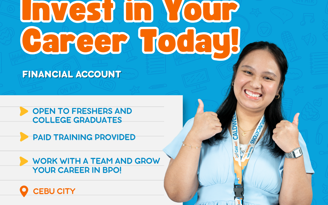 Hiring CSR Financial Account!