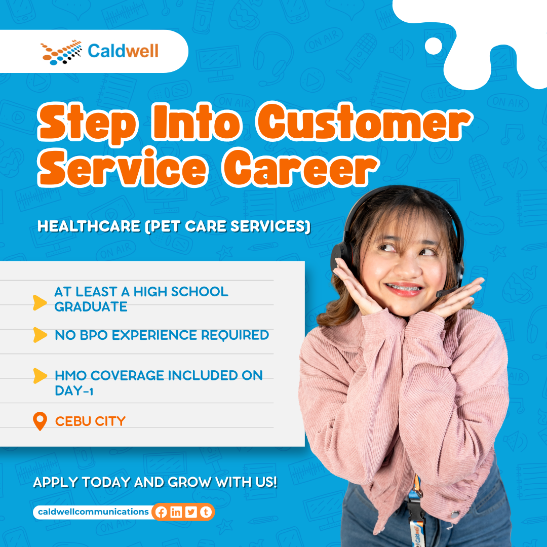 We're hiring Non-voice Account in Cebu!