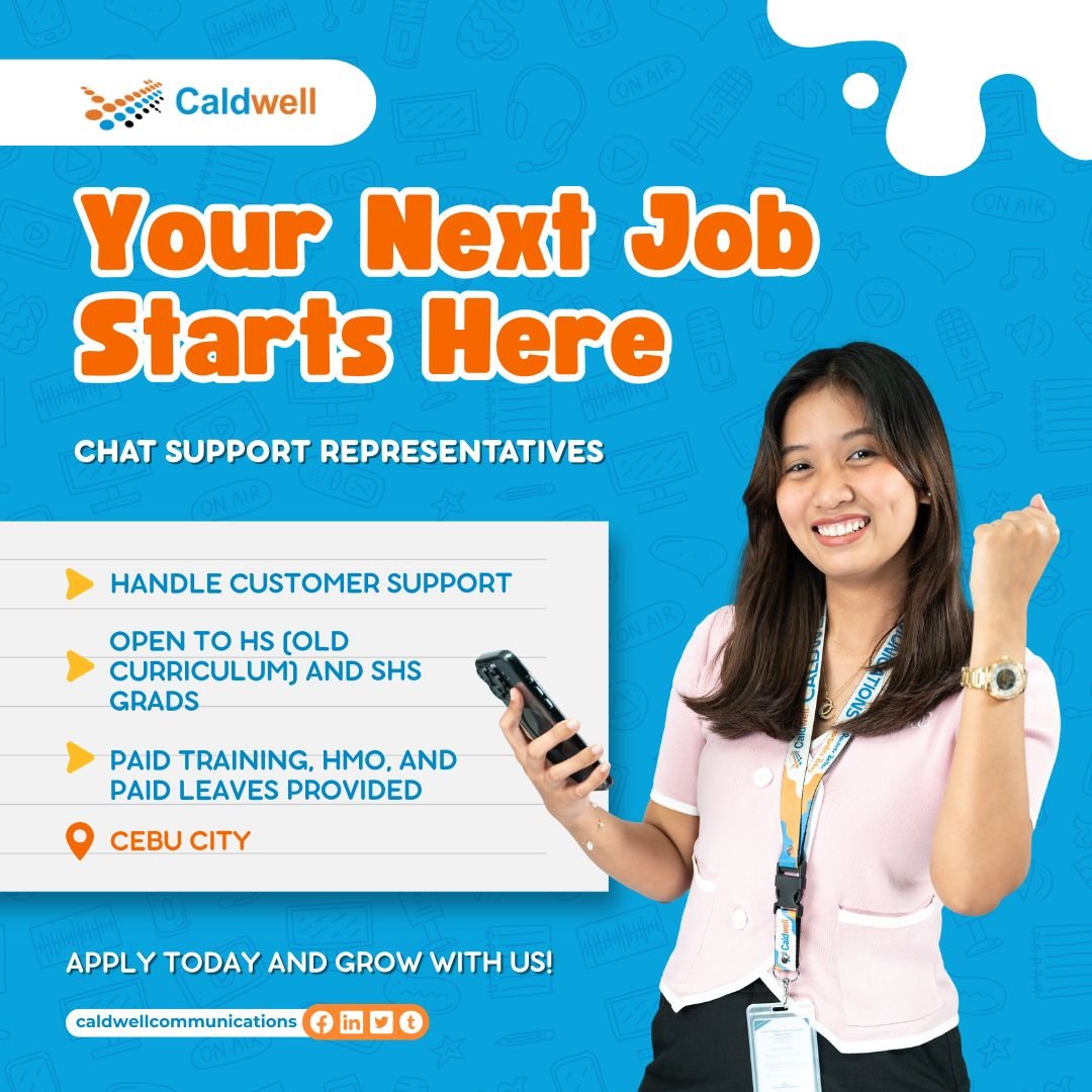 Hiring Chat Support Agent Cebu!