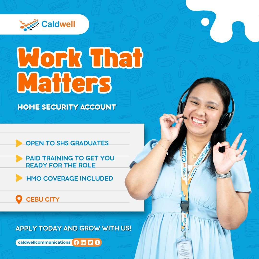 We're hiring Non-voice Account in Cebu!