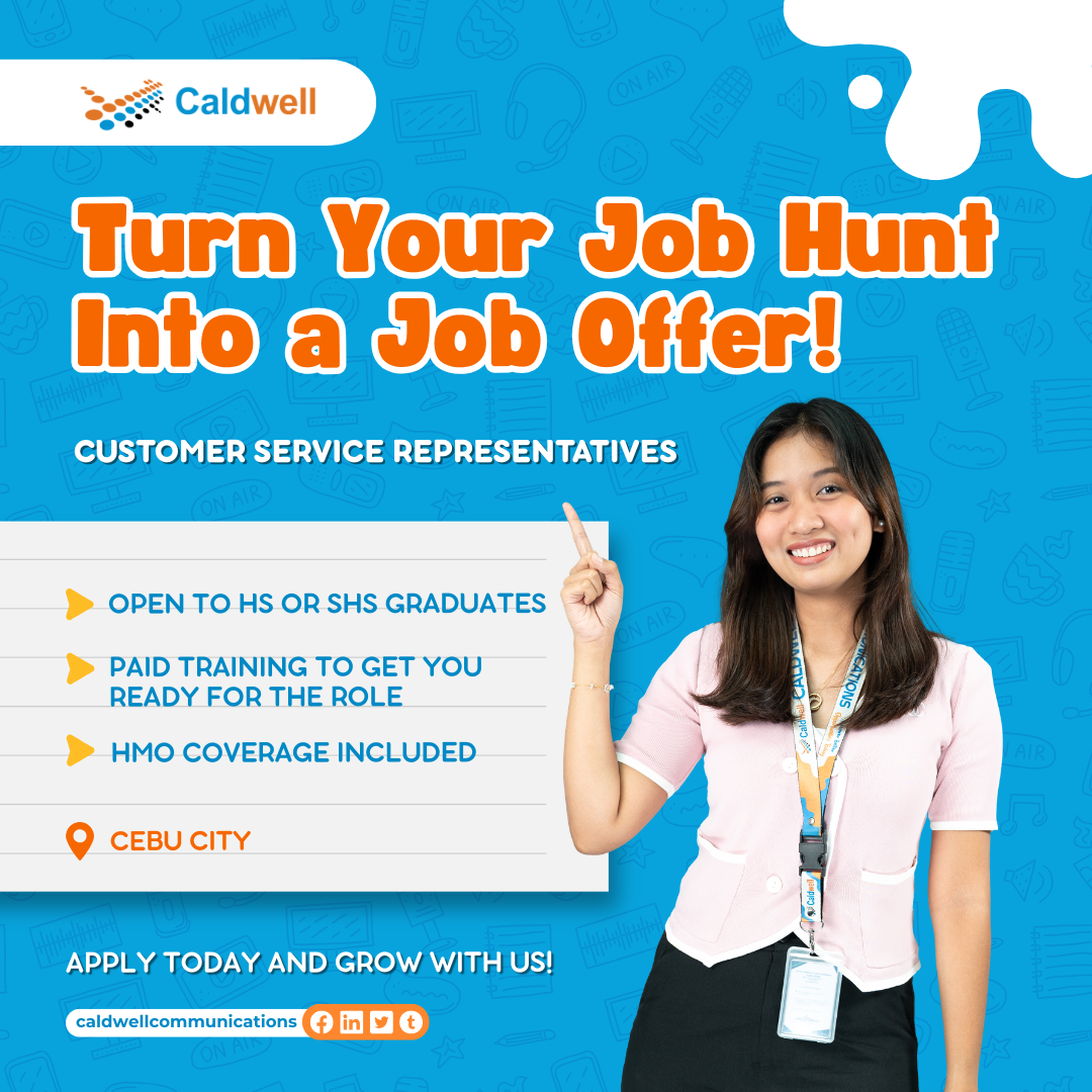 We're hiring Non-voice Account in Cebu!