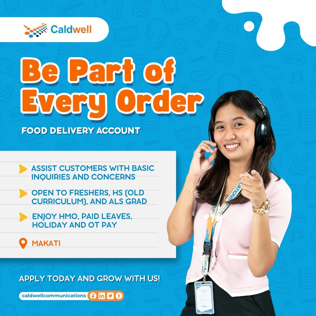 food delivery account agent