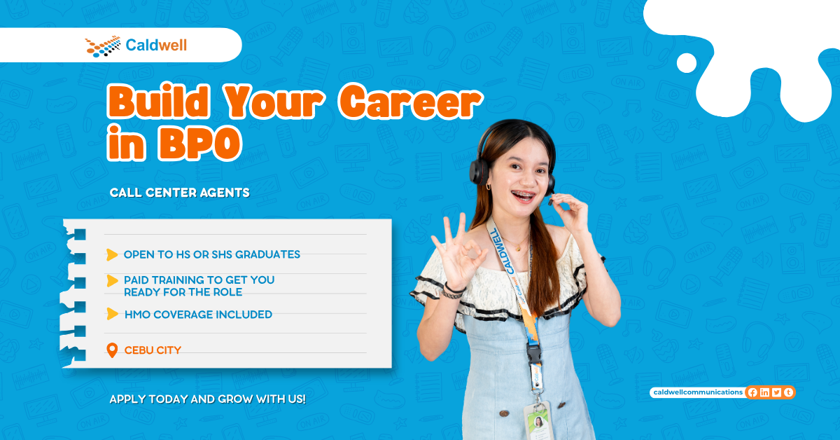 We're Hiring Call Center Agents in Cebu!