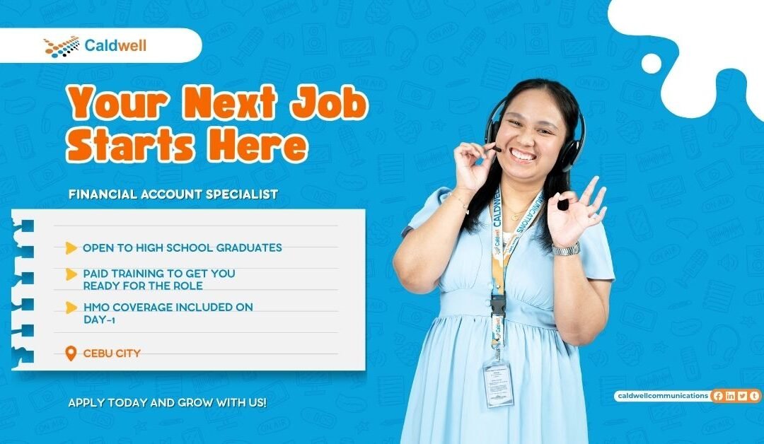 Financial Account Specialist!