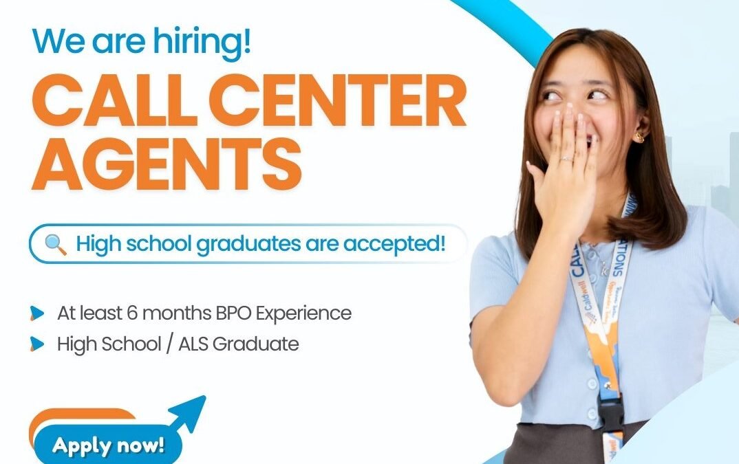 Call Center Agent – Davao City