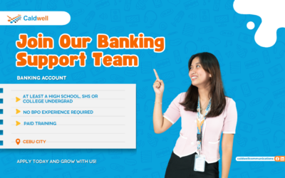 Hiring CSR for Banking Account