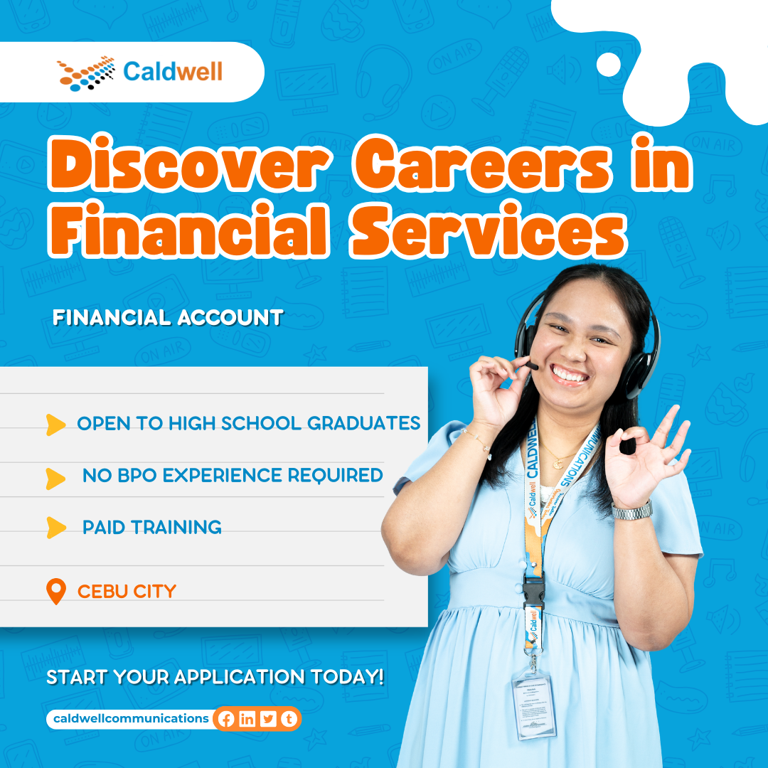 Hiring Financial Account in Cebu! 