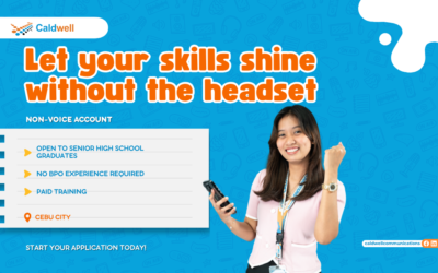 Hiring non-voice Account in Cebu!