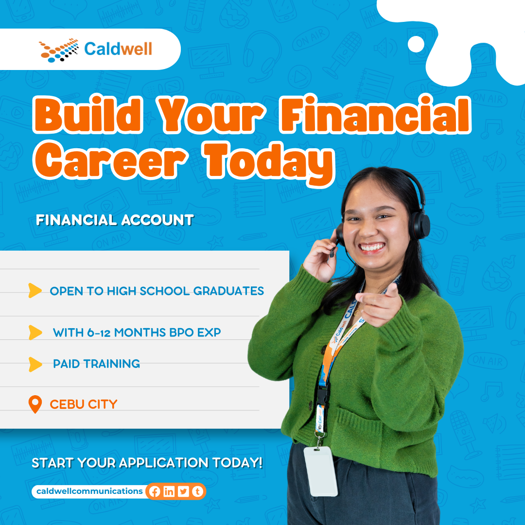 Hiring CSR for Financial Account in Cebu! 