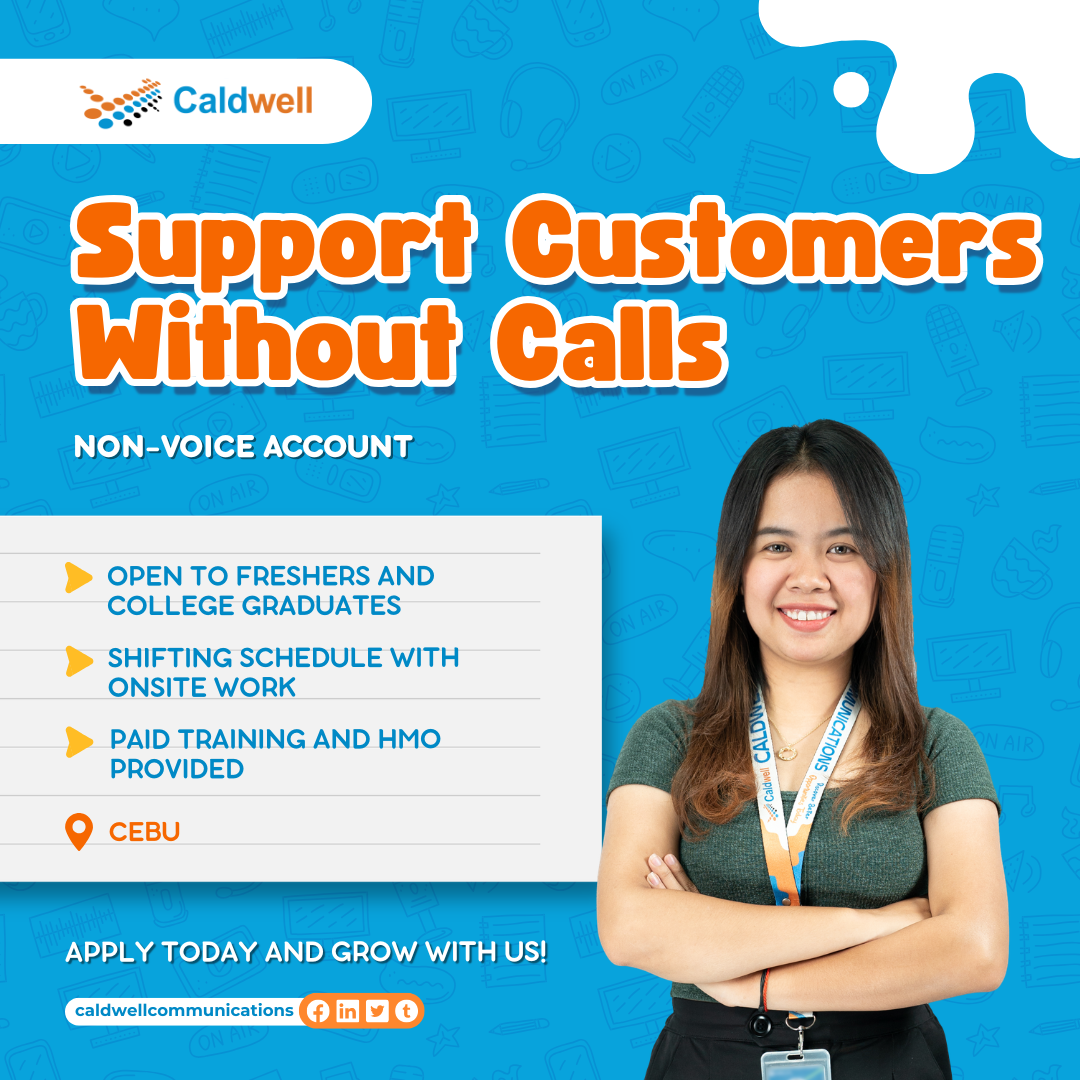 HIRING NON-VOICE ACCOUNT!