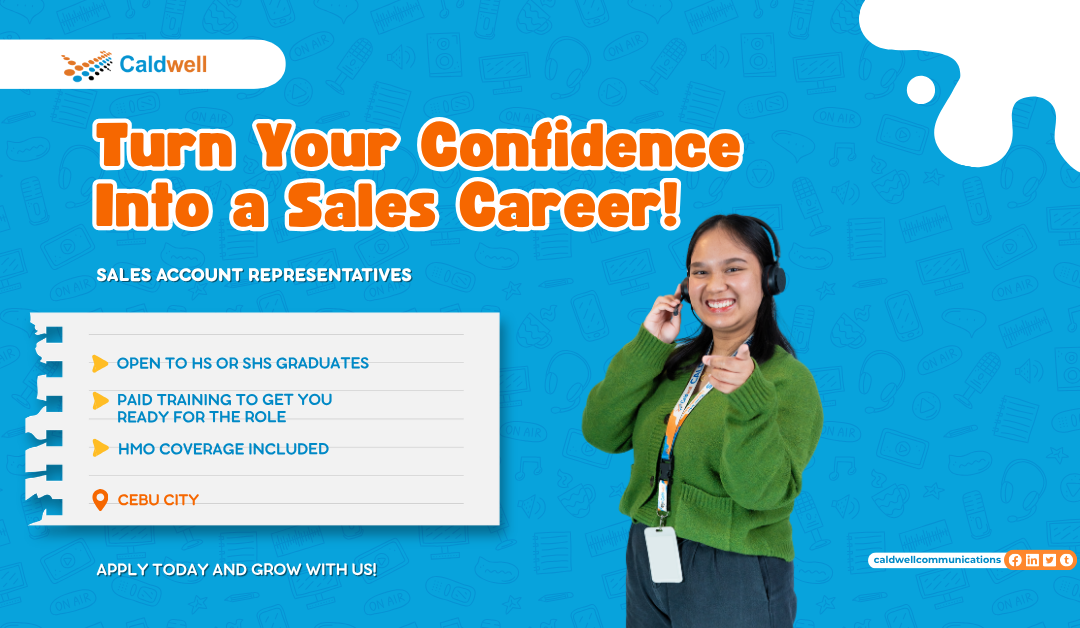 SALES ACCOUNT REPRESENTATIVE!