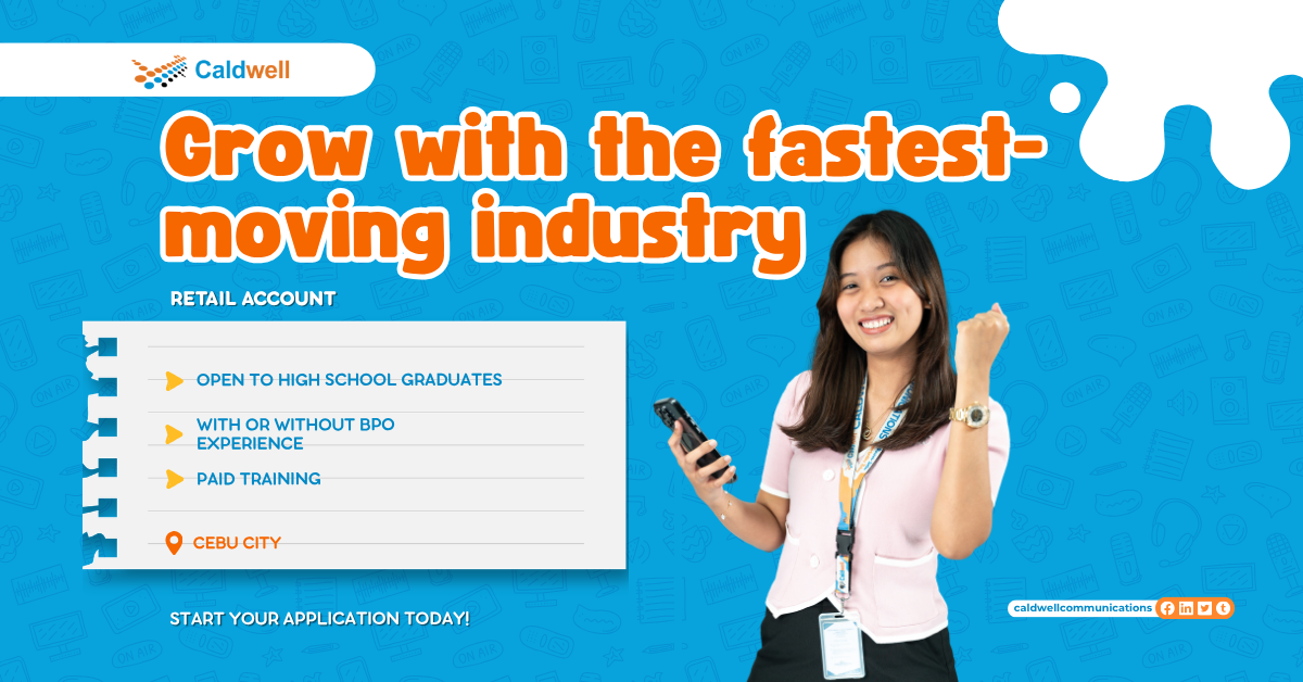 Hiring for Retail Account!