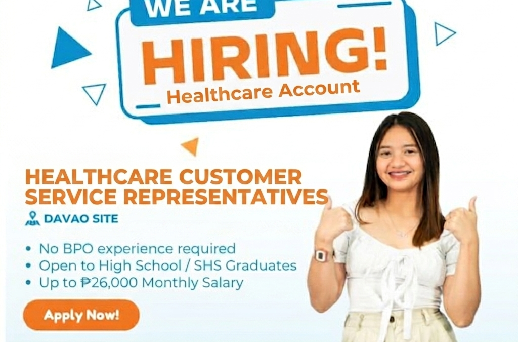 Customer Service Representative – Healthcare Account