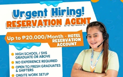 Customer Service Representative – Hotel Reservation Account